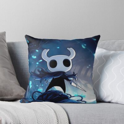 Hollow Knight Gaming Design Throw Pillow
