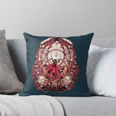 Hornet Hollow Knight Silksong Essential Throw Pillow