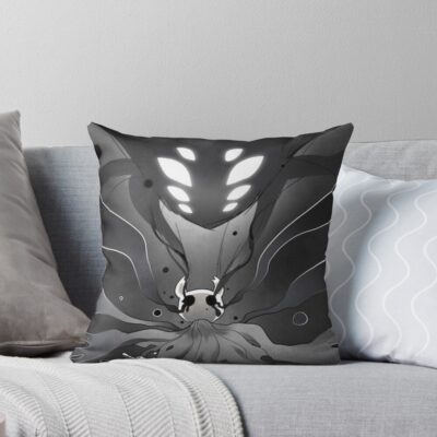 Hollow Knight Game Artwork Throw Pillow