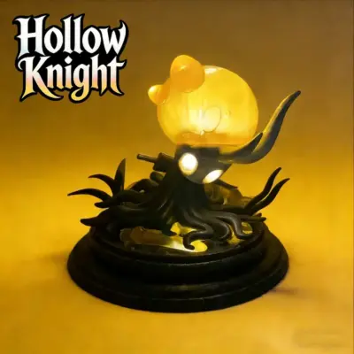 16cm Hollow Knight Broken Vessel Light Up Game Aciton Figure